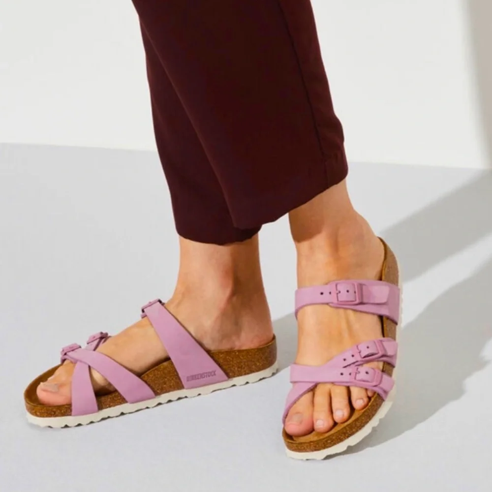 Birkenstock Franca soft footbed in orchid nubuck💖✨